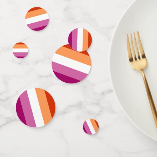 Lesbische Pride Confetti (Groep)