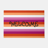 Lesbische Pride Doormat Deurmat (Voorkant)