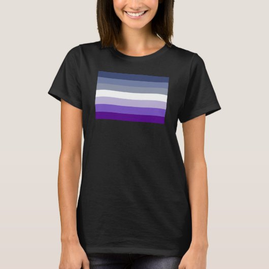 Lesbische Pride Flag (Butch) T-shirt (Voorkant)
