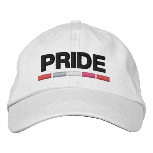 Lesbische Pride Geborduurde Pet (Voorkant)