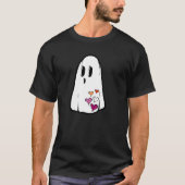 Lesbische Pride Ghost T-shirt (Voorkant)