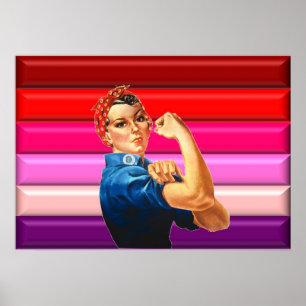 Lesbische Pride Poster