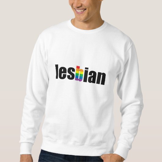 Lesbische Pride Trui (Voorkant)