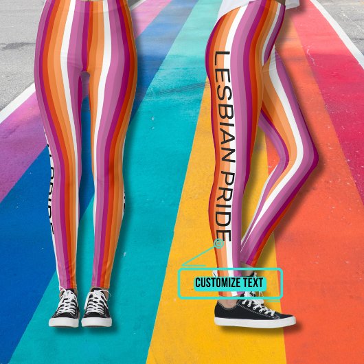 Lesbische Pride Viering Leggings