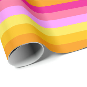 Lesbische Pride-vlag (dageraad) Cadeaupapier