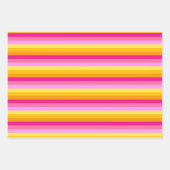 Lesbische Pride-vlag (dageraad) Inpakpapier Vel (Voorkant 2)