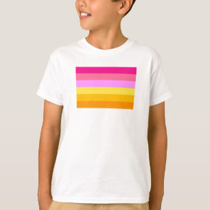 Lesbische Pride-vlag (dageraad) T-shirt