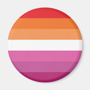 Lesbische Pride-vlag Magneet