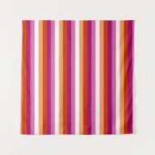 Lesbische Pride Wandkleed (Voorkant (horizontaal))