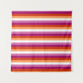 Lesbische Pride Wandkleed (Voorkant)