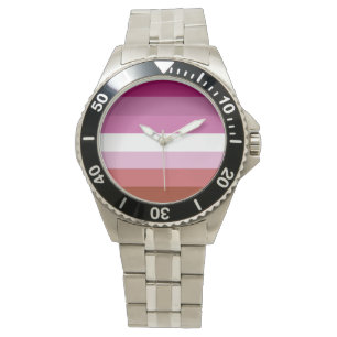 Lesbische pridevlag horloge