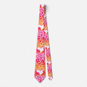 Lesbische Sunset Pride Squiggle Stropdas