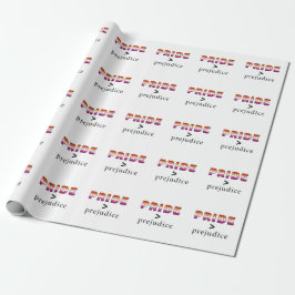 Lesbische trots en vooroordeel  cadeaupapier