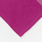 Lesbische vlag fleece deken (Hoek)