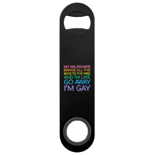 Lesbische vlag Gay Pride Rainbow Speed Flessenopener