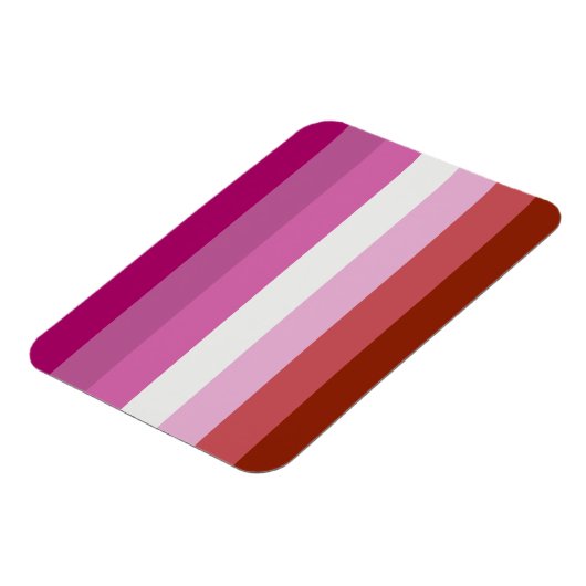 Lesbische vlag magneet (Linkerzijde)