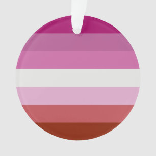Lesbische vlag ornament