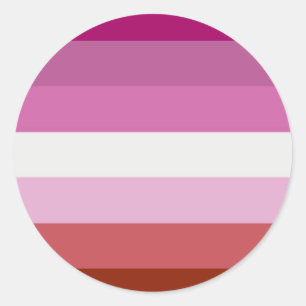 Lesbische vlag stickers