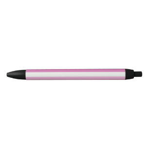 Lesbische vlag zwarte inkt pen