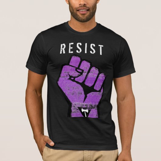 Lesbische weerstand t-shirt (Voorkant)
