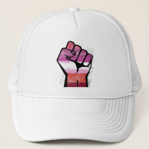 Lesbische weerstand trucker pet