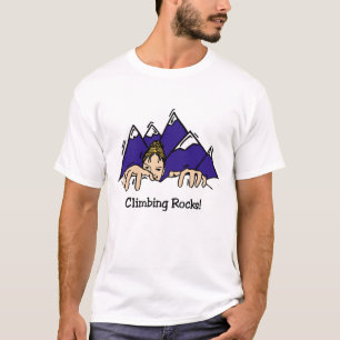 L'escalade bascule le T-shirt