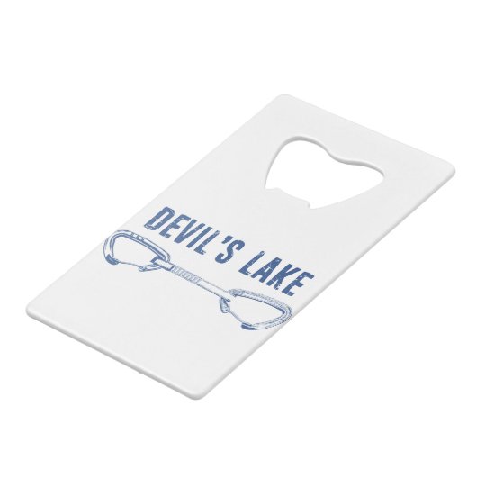 L'Escalade du lac Devil (Devant Angle)