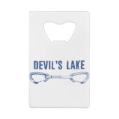 L'Escalade du lac Devil (Dos)