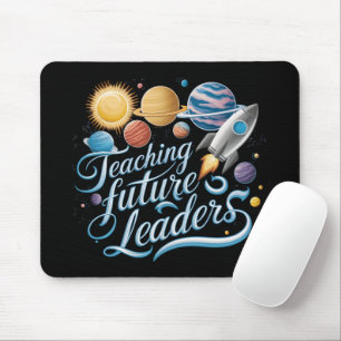 Lesgeven aan toekomstige leiders Space Planet lera Muismat