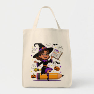 Lesgeven is een complete schreeuw – Halloween lera Tote Bag