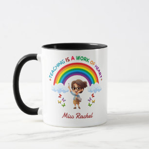 Lesgeven is een kwestie van hart Regenboog Leraar Mok