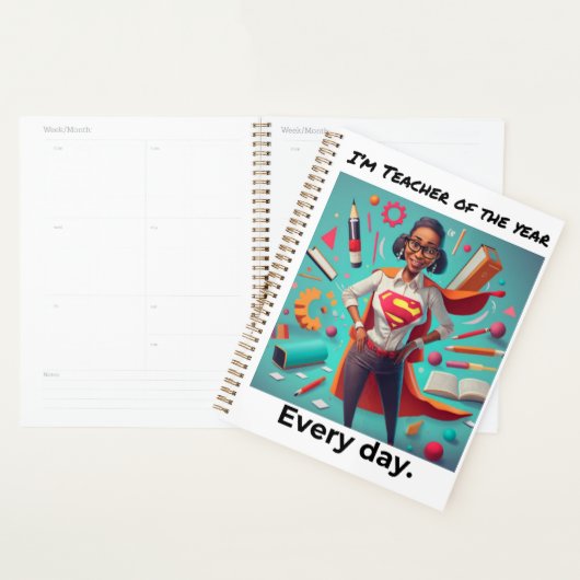 Lesgeven is Leven - Leraar van het jaar Planner (Display)