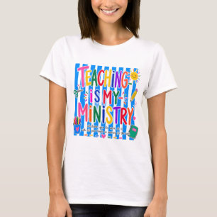 Lesgeven Is Mijn Roeping Christelijk Leraren T-shi T-shirt