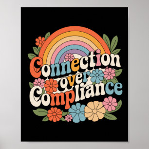 Lesgeven met het hart - Verbinding over compliance Poster