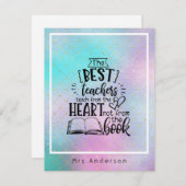 LESGEVEN UIT HART EN NIET UIT EEN BOEK DOCENTEN Ge (Voorkant / Achterkant)