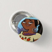 Leshawna Badge Ronde Button 3,2 Cm (Voorkant /achterkant)