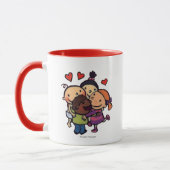 Leslie Patricelli Group Hug met vrienden Mok (Links)