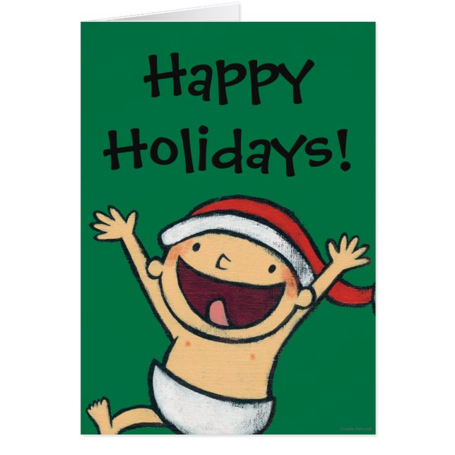 Leslie Patricelli's Baby danst in Santa Hat (Voorkant)