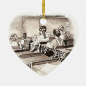 leslokaal kunstleraar keramisch ornament (Voorkant)