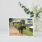 Lesotho - Basotho - Briefkaart (Staand voorkant)