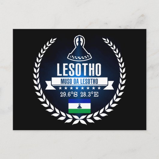 Lesotho Briefkaart (Voorkant)