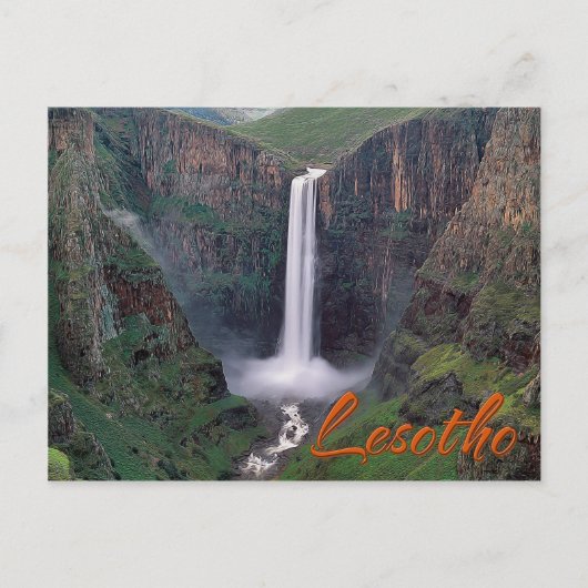 Lesotho Briefkaart (Voorkant)