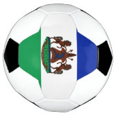 lesotho embleem voetbal (Gedraaid)