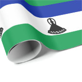Lesotho Flag Cadeaupapier (Rol Hoek)