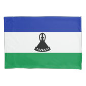 Lesotho Flag Kussensloop (Voorkant)