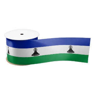Lesotho Flag Lint