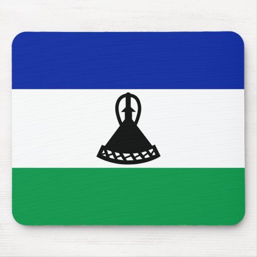 Lesotho Flag Muismat (Voorkant)