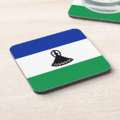 Lesotho Flag Onderzetter (Linkerzijde)