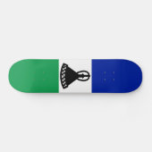 Lesotho Flag Skateboard (Horizontaal)