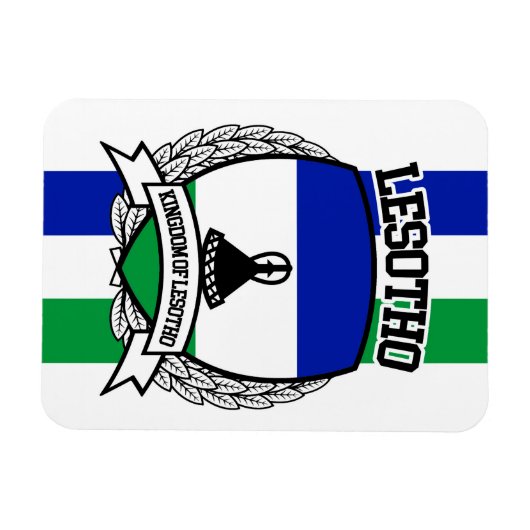 Lesotho Magneet (Horizontaal)